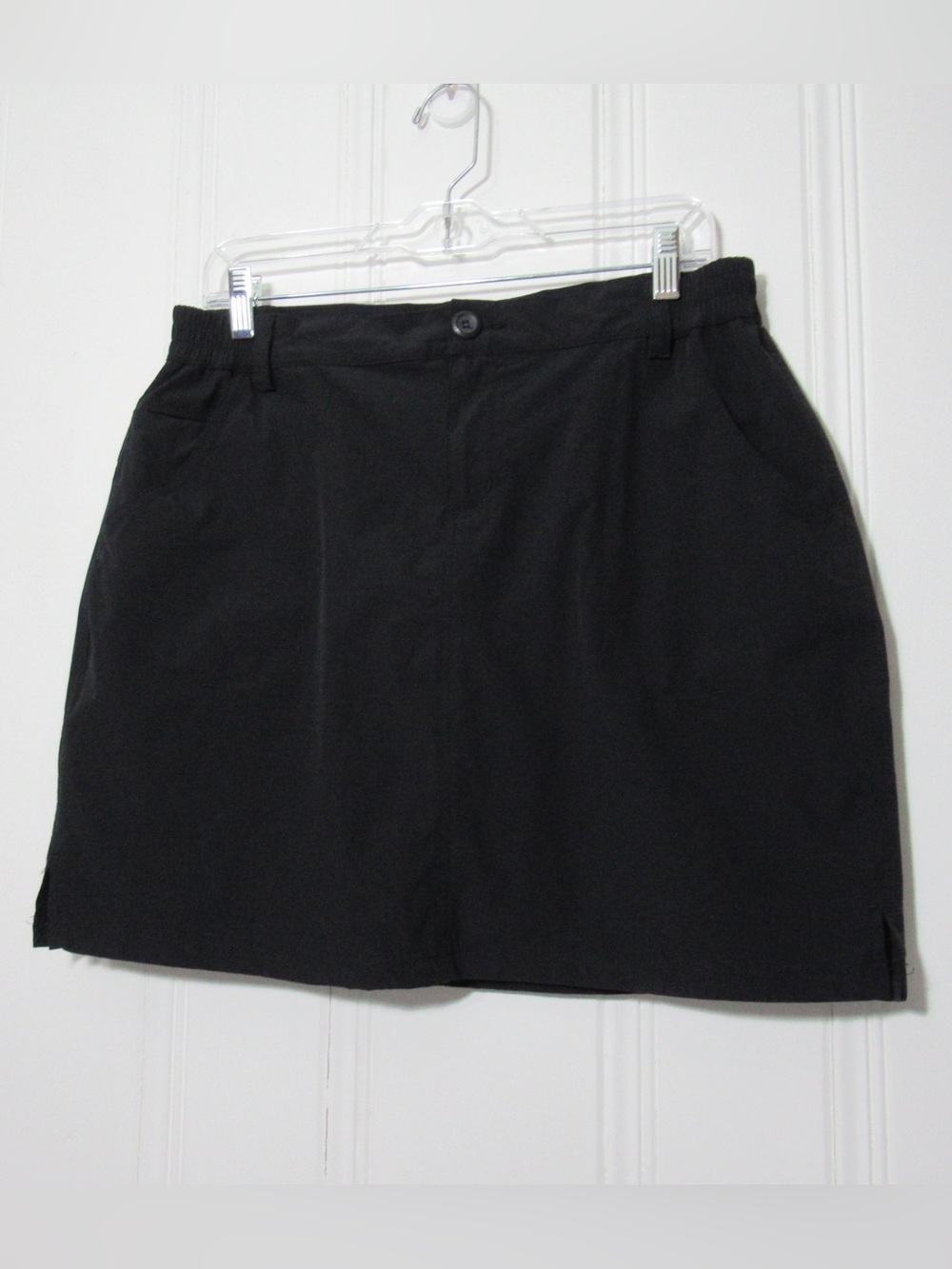 Willit Black Skort Size Large Built in Shorts